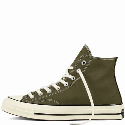Converse Chuck Taylor All Star ‘70 High Tops Womens - Green/Black Shoes (267EDWKI)